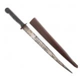 WWII US ARMY AFRICAN GOLD COAST COOK'S KNIFE