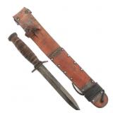 WWII US M3 FIGHTING KNIFE by IMPERIAL & M6 SHEATH