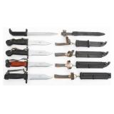 EAST GERMAN AK47 & AKM BAYONETS