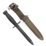 WWII US M4 BAYONET by CAMILLUS WITH SCABBARD