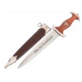 WWII GERMAN SA PARTS DRESS DAGGER