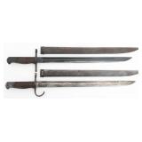 IMPERIAL JAPANESE TYPE 30 & LATE WAR BAYONETS