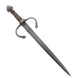 UK VICTORIAN ERA TRIDENT PARRYING DAGGER