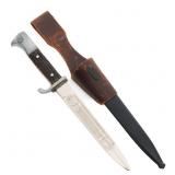 WWII GERMAN ARMY FALLSCHIRMJAGER SCHOOL BAYONET