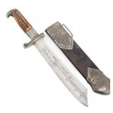 WWII GERMAN RAD SUBORDINATE HEWER DAGGER