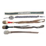 WWI - WWII GERMAN PORTEPEES, LANYARD & CUFF TITLE