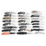 FOLDING POCKET KNIVES - FROST, S&W, WINCHESTER