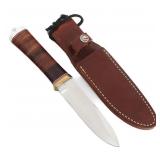 RANDALL GAMBLER 5' KNIFE WITH SHEATH
