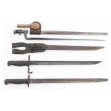 INDIAN WARS - WWII US, UK & JAPANESE BAYONETS