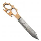 WWII BRITISH DEATH'S HEAD COMMANDO KNIFE