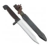 KOREAN WAR TYPE 68 BAYONET WITH SCABBARD