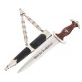 WWII GERMAN NSKK CHAIN DAGGER EICKHORN & RZM M7/66