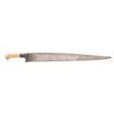 19th C. INDIAN PESH-KABZ 21' BLADE DAGGER