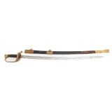 CIVIL WAR US ARMY M1850 FOOT OFFICER SWORD