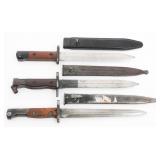 DANISH, SOUTH AFRICAN & EGYPTIAN BAYONETS