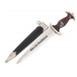 WWII GERMAN NSKK DRESS DAGGER by GEBRUDER HELLER