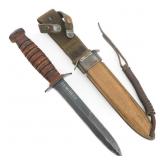 WWII US ARMY M3 FIGHTING KNIFE by ROBESON