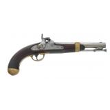 1854 US I.N. JOHNSON MODEL 1842 .54 CALIBER PISTOL