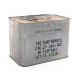 US CAL 30 M2 BALL AMMUNITION - 240 ROUNDS
