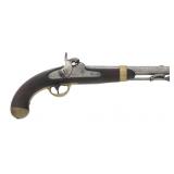1852 US H. ASTON & CO MODEL 1842 54 CALIBER PISTOL