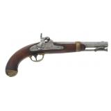 1847 US H. ASTON & CO MODEL 1842 54 CALIBER PISTOL