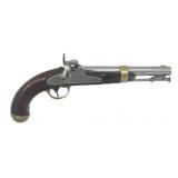 1851 US H. ASTON & CO MODEL 1842 54 CALIBER PISTOL