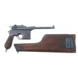 MAUSER C96 BROOMHANDLE 7.63mm PISTOL