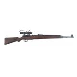 WWII GERMAN WALTHER MODEL G43 7.92mm SNIPER RIFLE