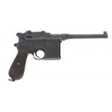 MAUSER MODEL C96 RED 9 9X19mm CALIBER PISTOL