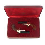 COLT LORD & LADY .22 S CAL DERRINGER CASED PAIR
