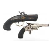F&W .32 REVOLVER & .50 CAL PHILADELPHIA DERRINGER