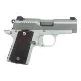 KIMBER MODEL MICRO 9 9mm CALIBER SEMI AUTO PISTOL