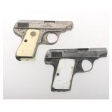 GALESI- BRESCIA 6.35mm CALIBER PISTOLS