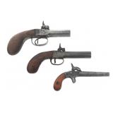PERCUSSION BOOT PISTOLS FOR PARTS OR REPAIR