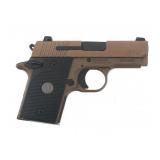 SIG SAUER MODEL P938 9x19mm CALIBER PISTOL
