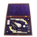 DISPLAY MODEL 1861 NON-FIRING REVOLVERS CASED PAIR
