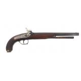 BELGIAN .50 CALIBER PERCUSSION PISTOL
