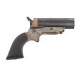 SHARPS MODEL 2 .30 CALIBER 4 SHOT PEPPERBOX PISTOL