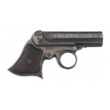 REMINGTON-ELLIOT .22 CALIBER PEPPERBOX PISTOL