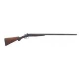 J.B. WARWOOD SIDE BY SIDE 12 GAUGE SHOTGUN