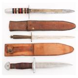 WWII - COLD WAR US THEATER MADE FIGHTING KNIVES