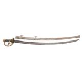 CIVIL WAR US M1840 CAVALRY SWORD - SHEBLE & FISHER