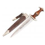 WWII GERMAN SA GROUND ROHM DAGGER by ERNST PACK