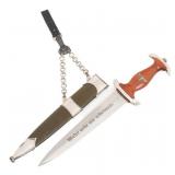 WWII GERMAN NPEA LEADER CHAINED DAGGER