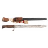 IMPERIAL GERMAN M1898/05 SAWBACK BUTCHER BAYONET