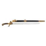 GERMAN HOUND HEAD HILT HUNTING ASSOCIATION CUTLASS
