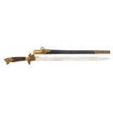 GERMAN BOAR HEAD HILT HUNTING ASSOCIATION CUTLASS