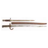 FRENCH M1866 CHASSEPOT & SPANISH M1913 BAYONETS