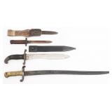 19th C. - WWII GERMAN, SPANISH & ITALIAN BAYONETS