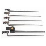 19th C. US, BRITISH & RUSSIAN SOCKET BAYONETS